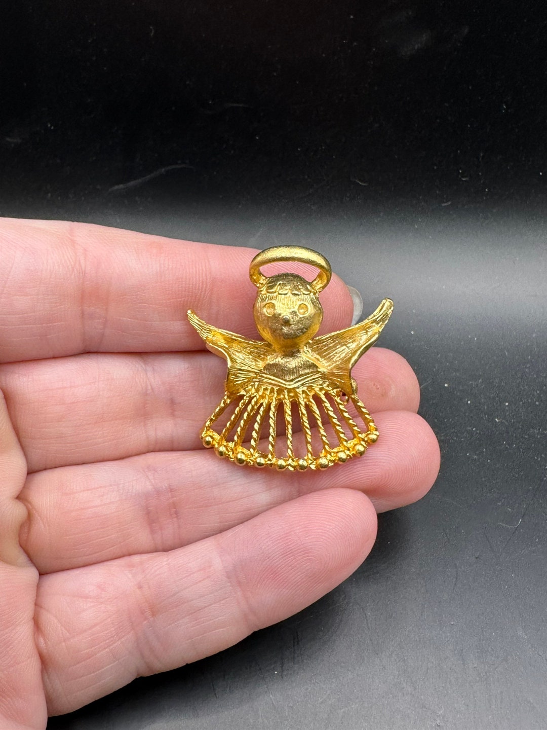 Vintage Angel Pin - Etsy