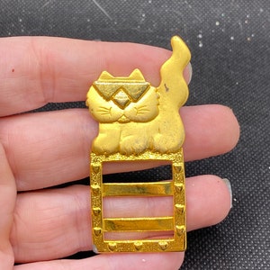 Vintage JJ Cat Pin