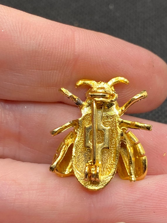 Vintage Bug Bee or Moth Pin - image 2