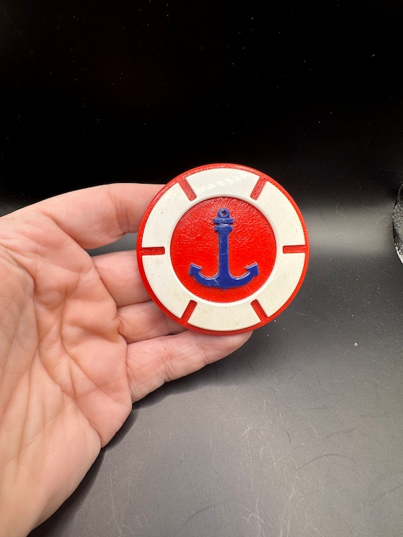 Vintage Plastic Anchor Pin