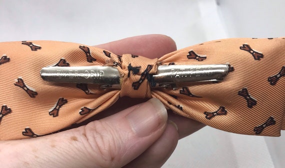 Vintage Bow Tie with Mini Bow tie Fabric - image 2