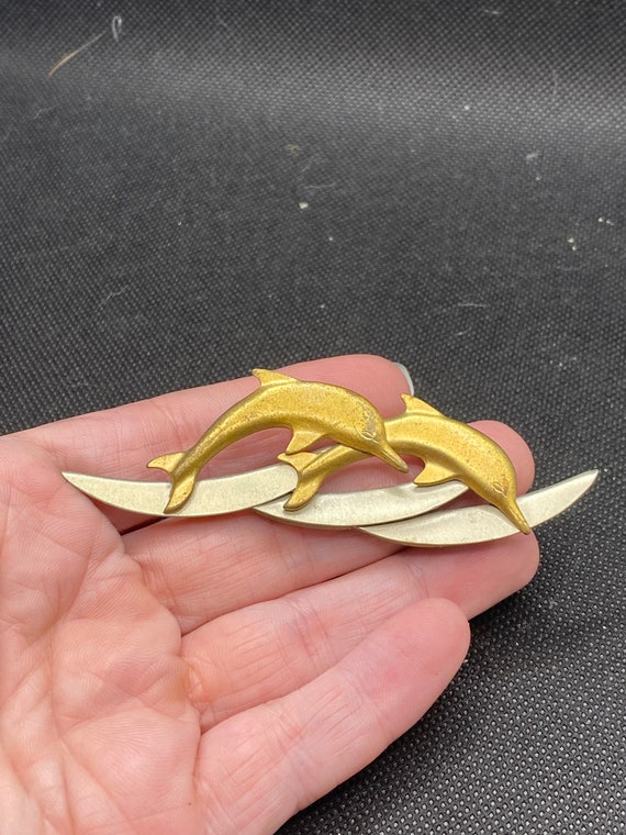 Vintage Dolphin Pin - image 1