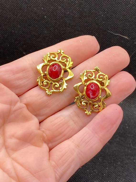 Vintage Pair of Victorian Style Bar Pins