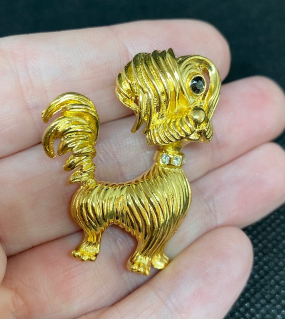 Vintage Dog Pin by Gerrys - image 1