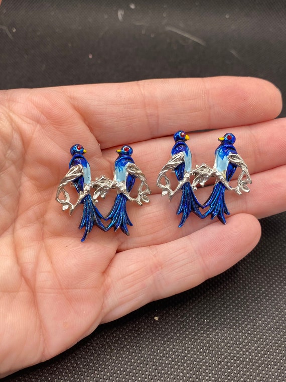 Vintage Birds, Doves, Love Birds Scatter Pins