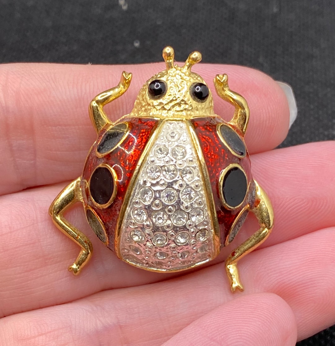 Pinhead Ladybug Vintage Ladybug Pin - Etsy