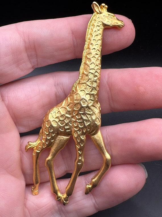 Vintage Giraffe Pin - image 4