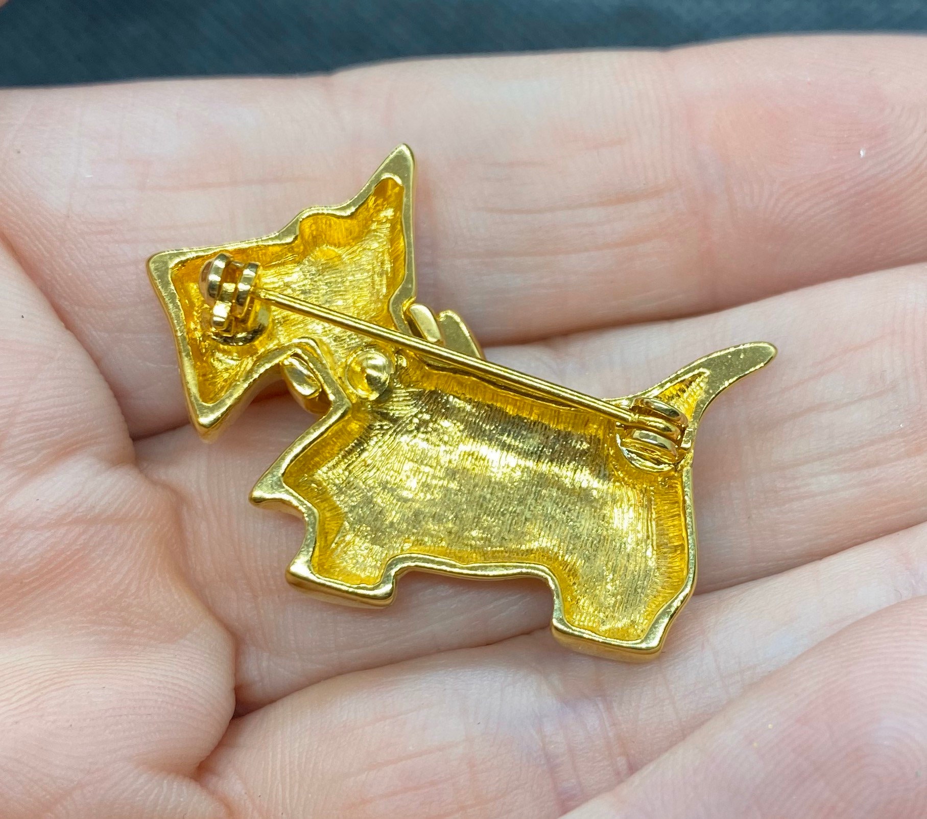 Broche Chien Strass & Chic main image 1