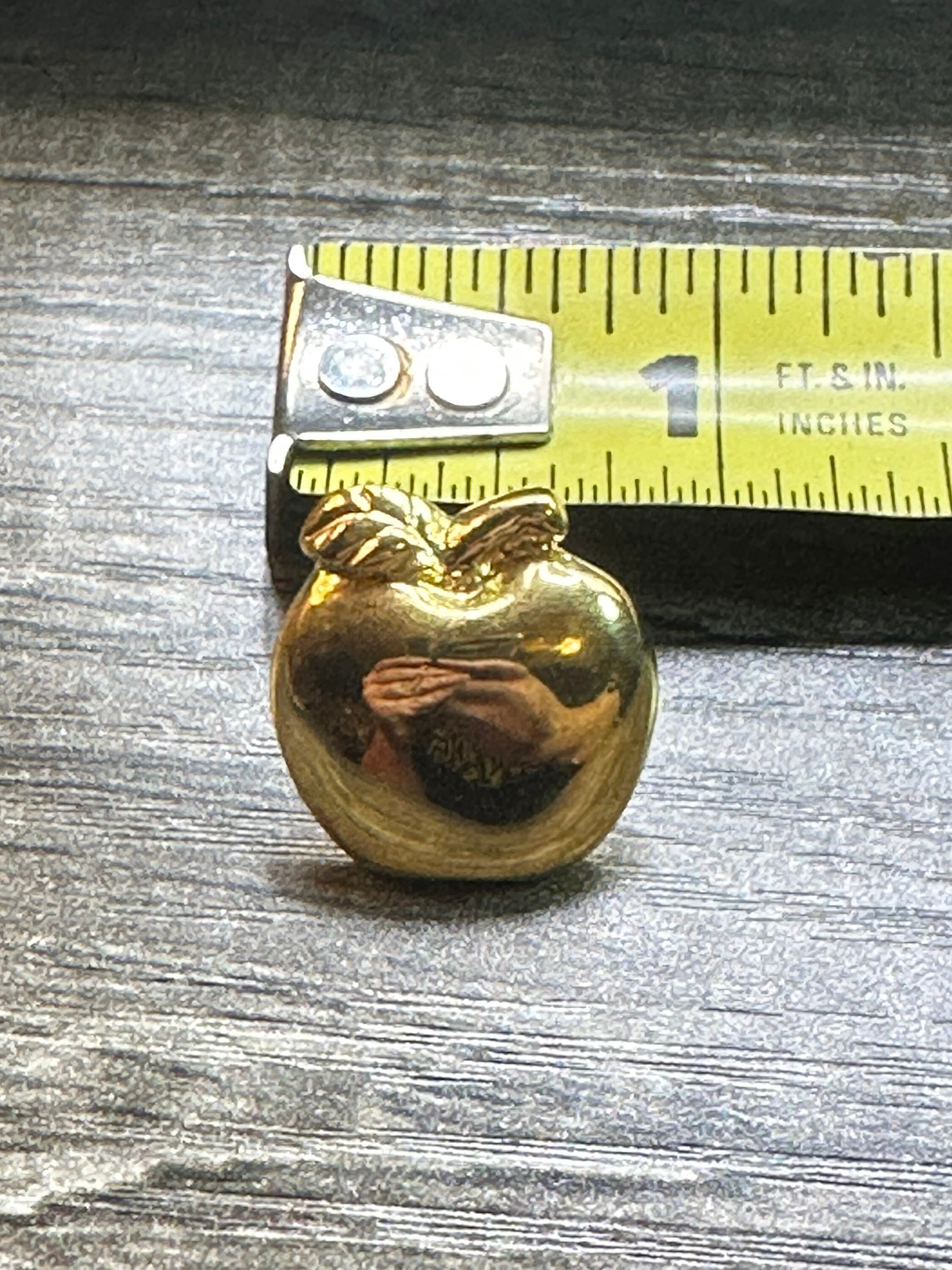 Vintage Apple Pin - Etsy