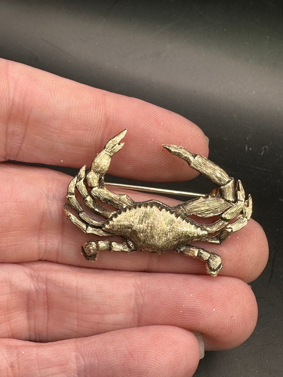Vintage Crab Pin by Jolle