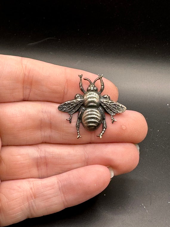 Vintage Bee Wasp Bug Pin - image 1