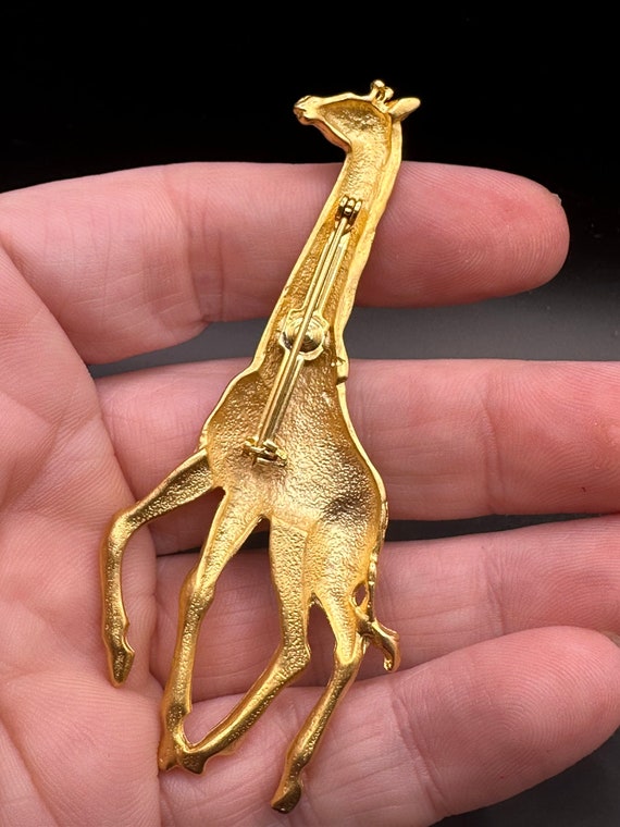 Vintage Giraffe Pin - image 3