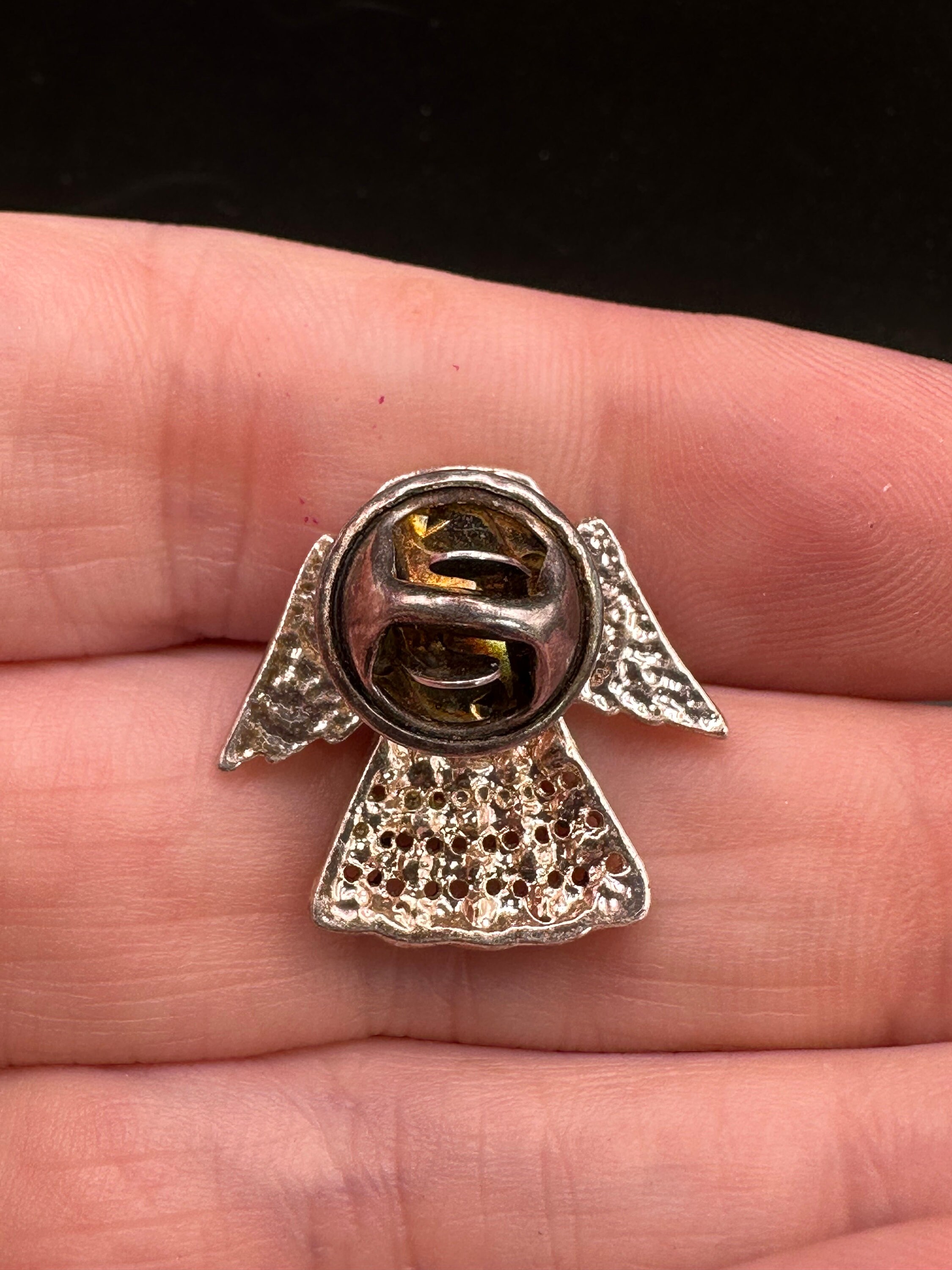 Vintage Angel Pin - Etsy