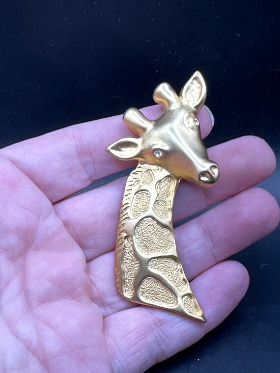 Vintage Giraffe Pin - image 2