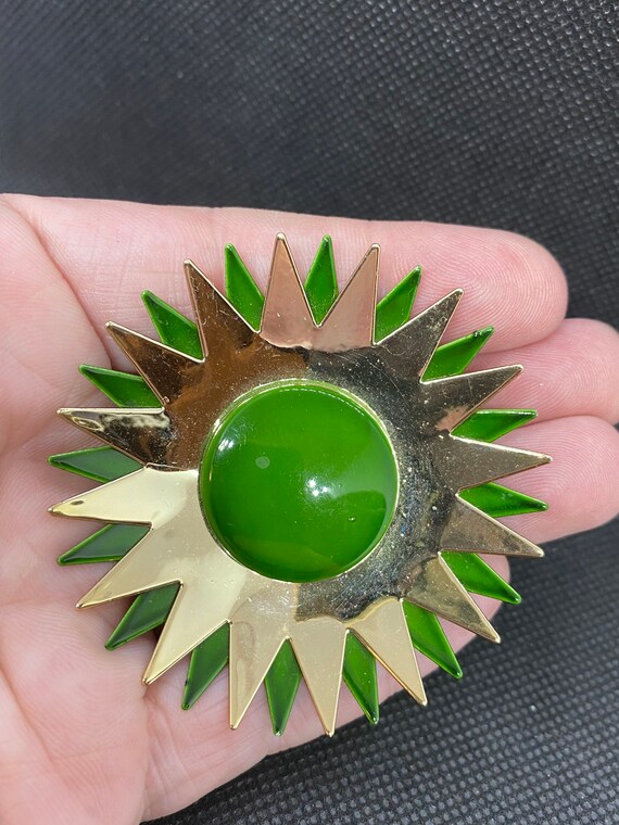 vintage modernist pin Gem