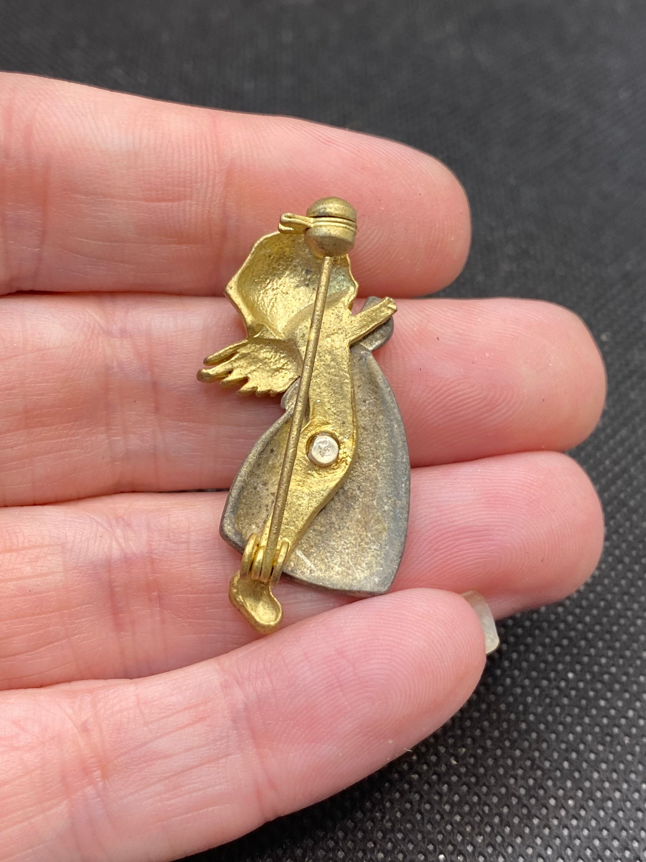 Vintage Angel Pin | Etsy