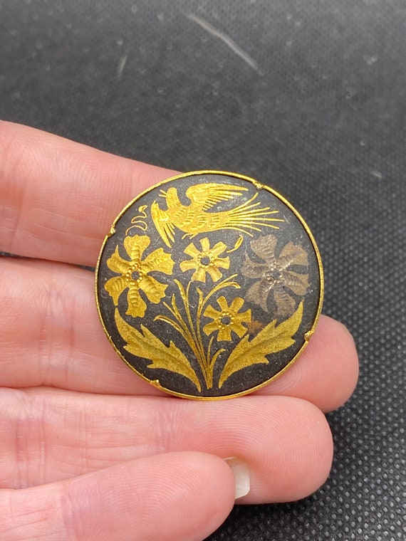 Vintage Spanish Style Damascene Gem