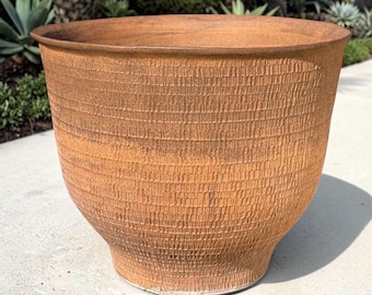 David Cressey GIANT Rectangles Planter Architectural Pottery Mid Century Modern