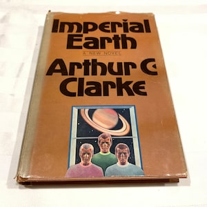 Imperial Earth, 1976/ hardcover, by Arthur C. Clarke