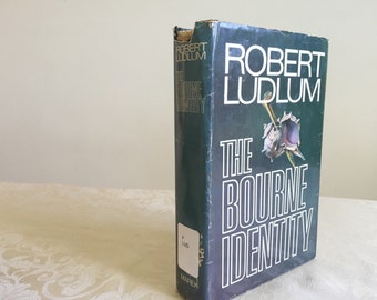 The Bourne Idenity/ bookclub erstmal ausgabe/ Robert Ludlum/ klassische Spionage