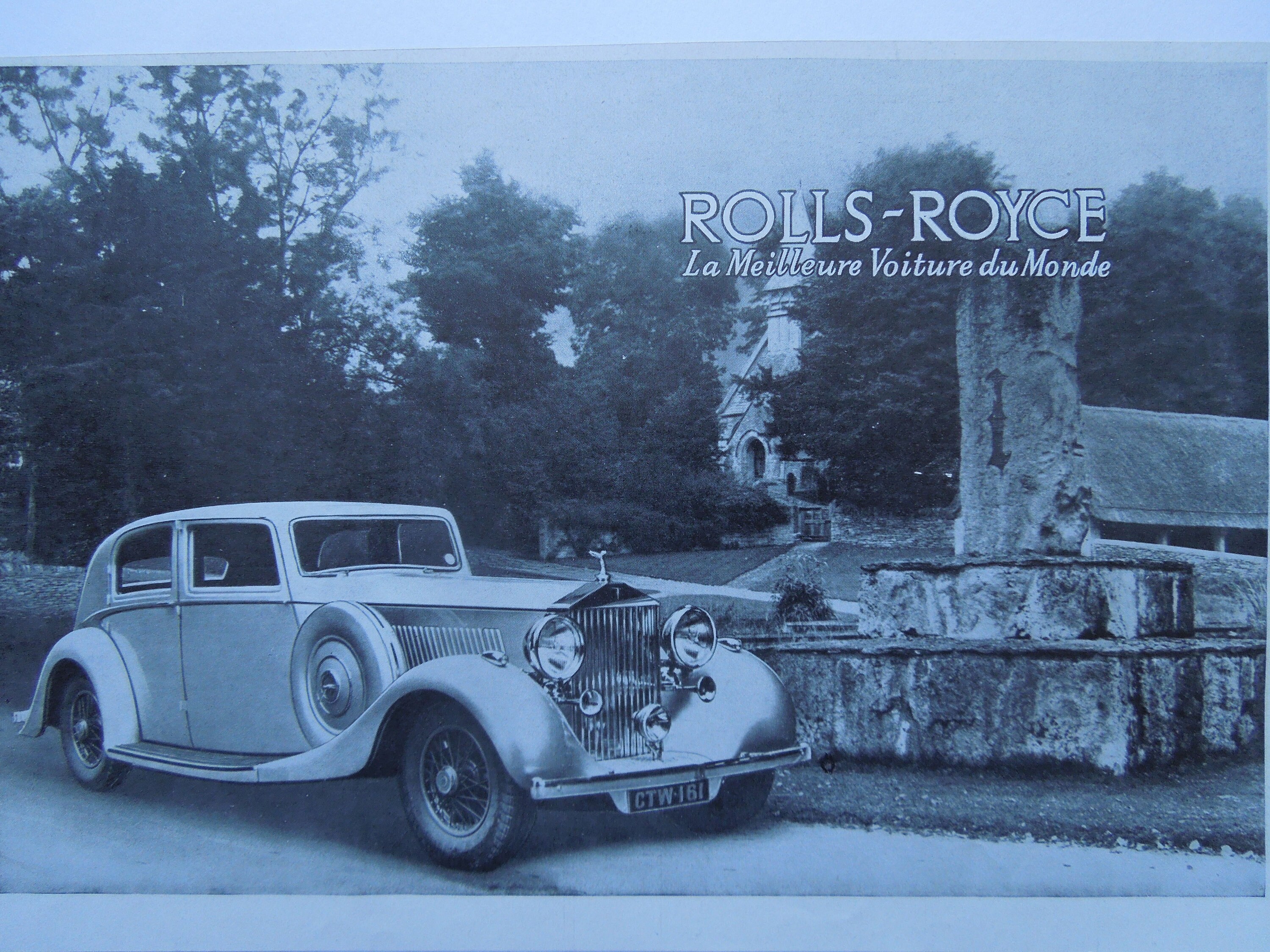 American Automobile Advertising published by RollsRoyce in 1986