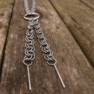 Steel Chain Bolo Tie