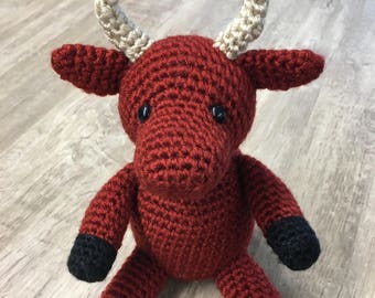 PATTERN Crochet Zodiac Ox Amigurumi