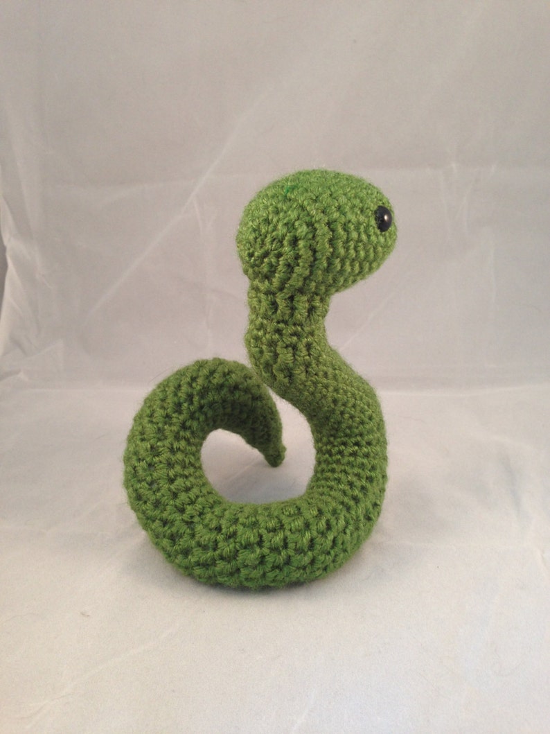 PATTERN Crochet Zodiac Snake Amigurumi image 4