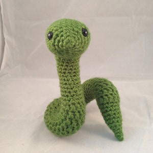 PATTERN Crochet Zodiac Snake Amigurumi image 1