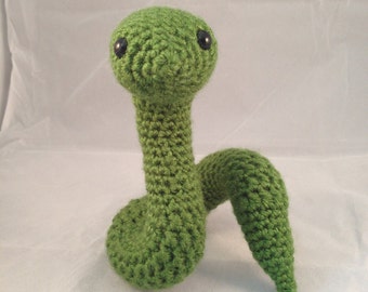 PATTERN Crochet Zodiac Snake Amigurumi