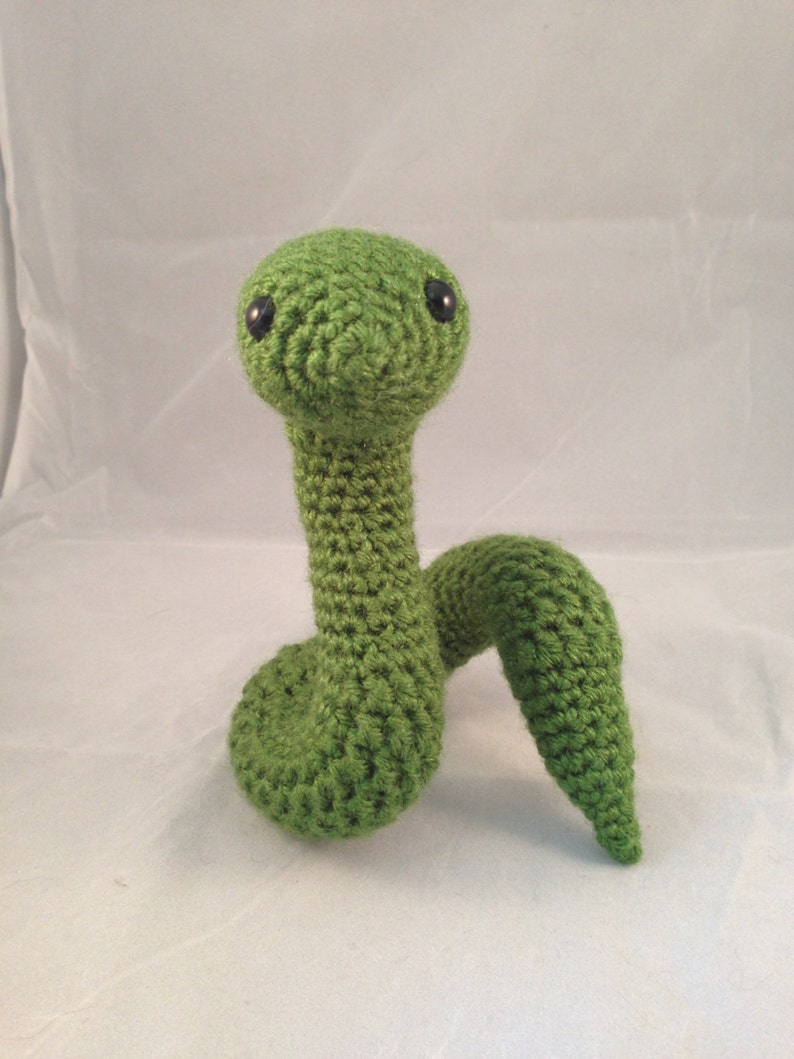 PATTERN Crochet Zodiac Snake Amigurumi image 1