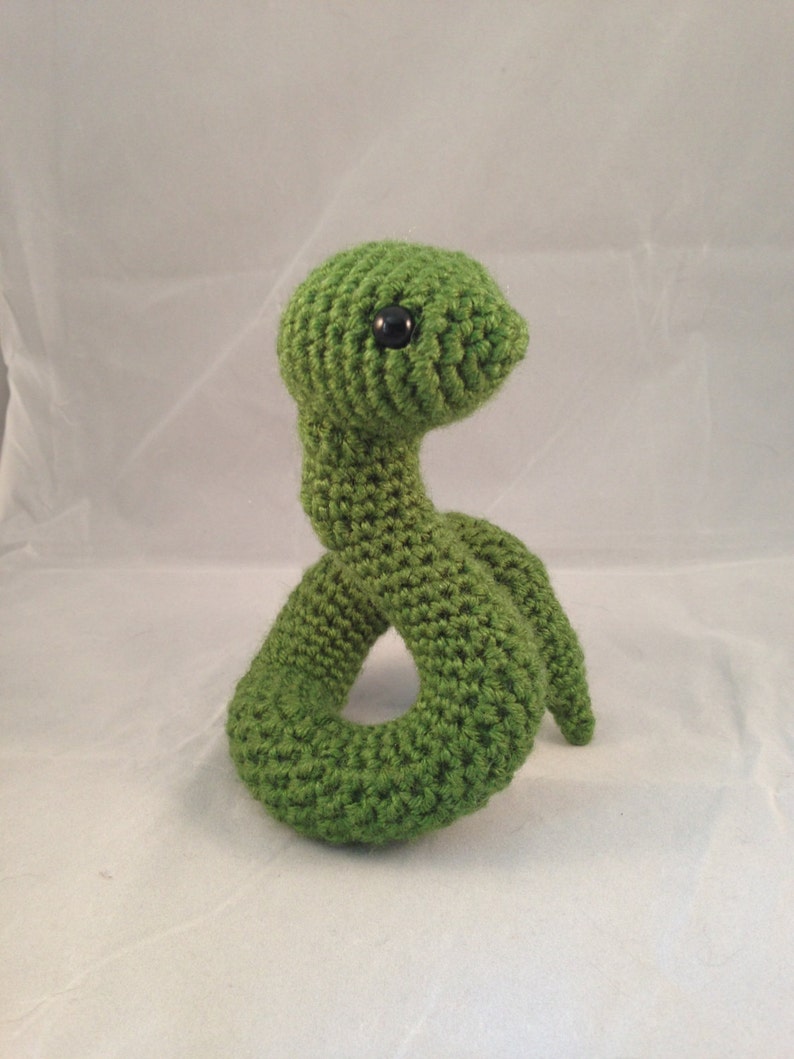PATTERN Crochet Zodiac Snake Amigurumi image 5