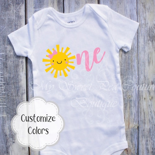 You Are My Sunshine First Birthday Outfit 1st Birthday Sun Etsy