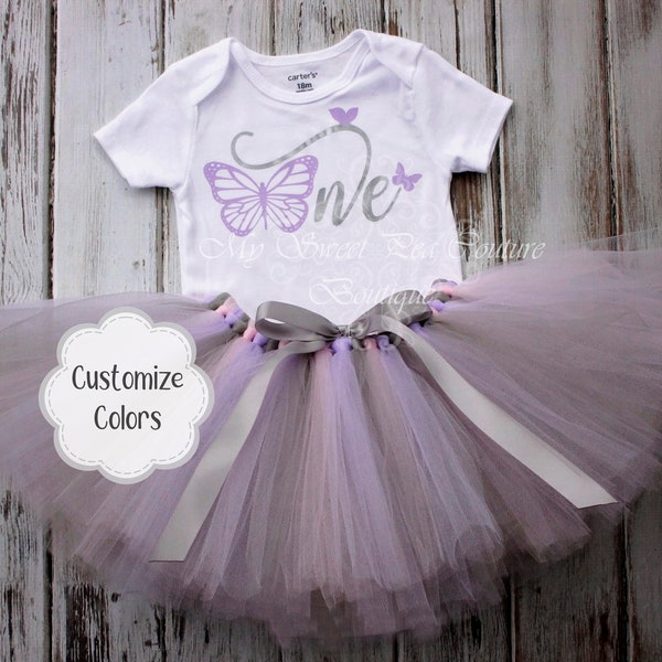 Butterfly First Birthday Outfit Customize Colors Cake Smash Outfit Butterfly Birthday First Birthday Outfit One Butterfly 1st Birthday