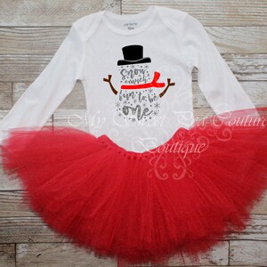 Snow Much Fun to be One Birthday Outfit Snowflake Birthday Christmas Birthday 1st Birthday Outfit Winter Onederland Snowgirl Snowman Tutu