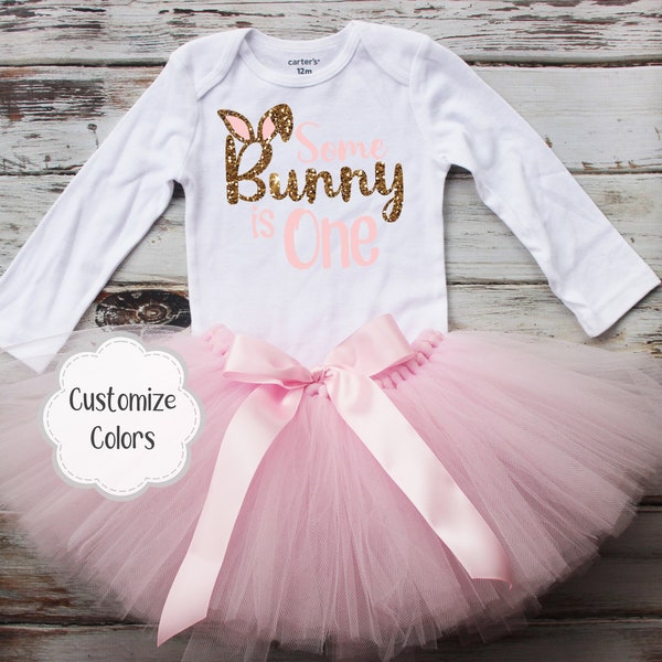 Some Bunny is One Birthday Outfit Bunny First Birthday 1st Birthday Easter Birthday Some Bunny is Two Easter Bunny Birthday Family Shirts