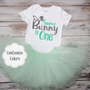 Some Bunny is One Birthday Outfit Bunny First Birthday 1st Birthday Easter Birthday Some Bunny is Two Easter Bunny Birthday Family Shirts