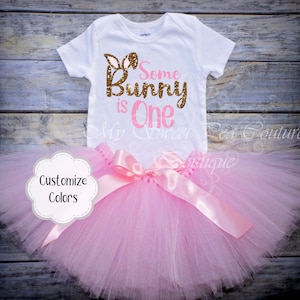 Some Bunny is One Birthday Outfit Bunny First Birthday 1st Birthday Easter Birthday Some Bunny is Two Easter Bunny Birthday Family Shirts