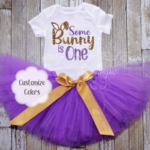 Some Bunny is One Birthday Outfit Bunny First Birthday 1st Birthday Easter Birthday Some Bunny is Two Easter Bunny Birthday Family Shirts