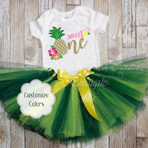 First birthday cheap luau outfit girl
