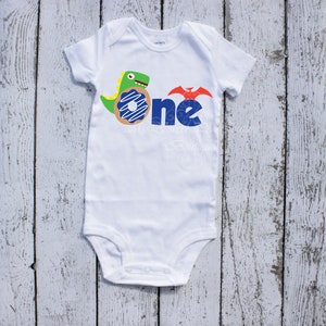 Donuts & Dinosaurs First Birthday Shirt Oneasaurus Dino 1st Birthday Dinosaur Birthday First Birthday 1st Birthday One Cake Smash Outfit