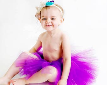 Purple Tutu- Tutu- Princess Tutu- Baby Tutu- Newborn Tutu- Tutu- Toddler Tutu- Birthday Tutu- First Birthday Tutu- Cake Smash Tutu