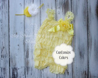 yellow romper outfit