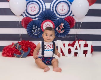 Nautical Birthday Etsy