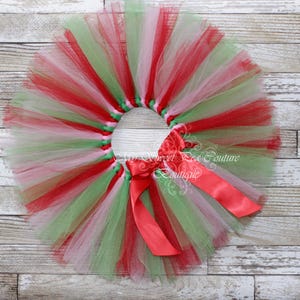 Baby Birthday Tutu Skirt - Full, Fluffy Layers with Optional Bow image 8