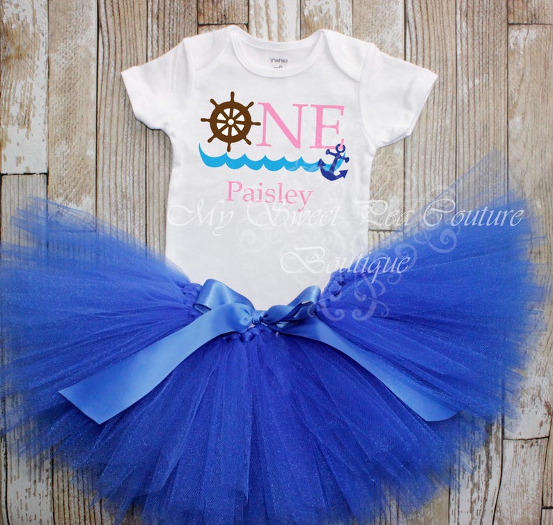 Nautical First Birthday Family Shirts: Cruise, Sailing, Pirate & Boat Theme for Kids and Toddlers image 2