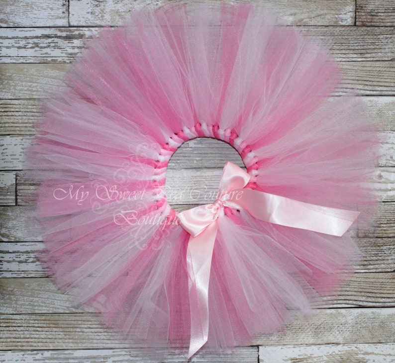 Light Pink Pink & Shocking Pink Tutu Princess Tutu Baby Tutu Etsy