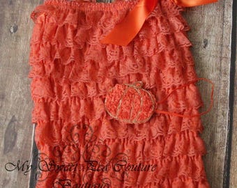 Pompoenprinses romperset met hoofdband - oranje outfit voor babymeisje voor Halloween, fotorekwisieten, 1e verjaardag