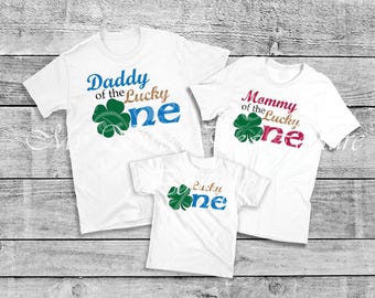 Kleeblatt ersten Geburtstag Shirt - Kleinkind St. Patrick's Day Tee