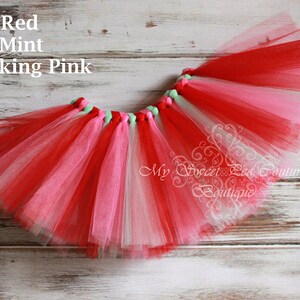 Strawberry Shortcake Princess Tutu for Newborns, Infants & Toddlers - Birthday Photo Prop Outfit (0-24m)